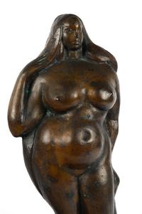 Standing Nude Woman (Standing Woman with Right Hand Raised) [LF 28], model c. 1925/1926, cast February 1982