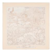 Hermès, Four Silk Scarves 90