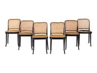 Set of Six Cafe Chairs Stendig, Czechoslovakia