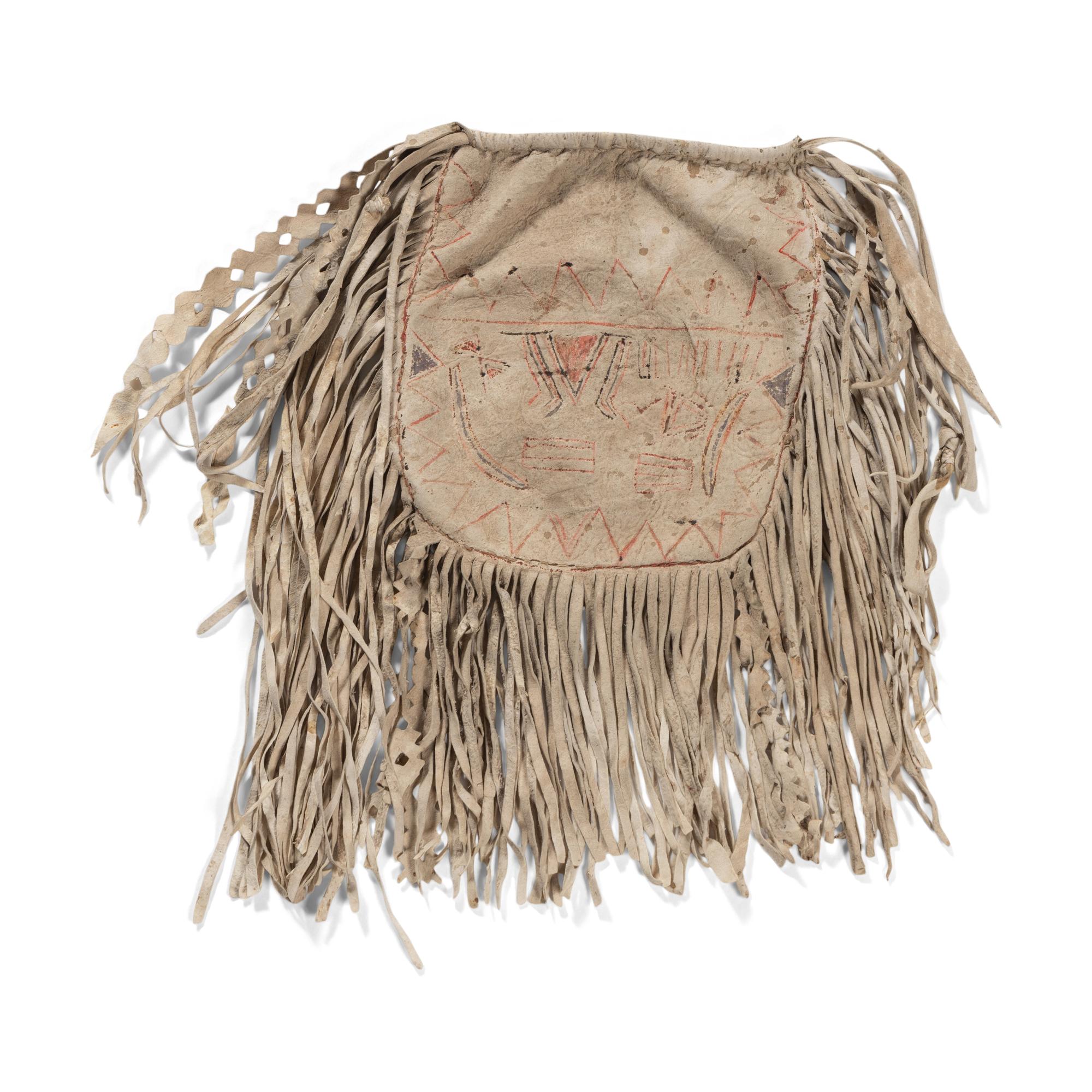 Apache Painted Hide Bag