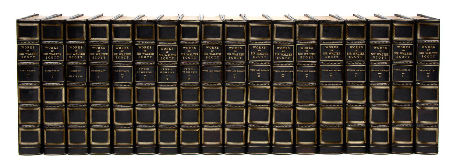 SCOTT, Walter Sir (1771-1832). Works. Boston: Dana Estes & Company, 1900.