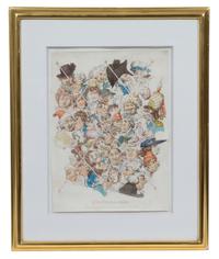 Thomas Rowlandson, (British, 1757-1827), Odd Characters, together with an After Rowlandson watercolor titled Highland Harry