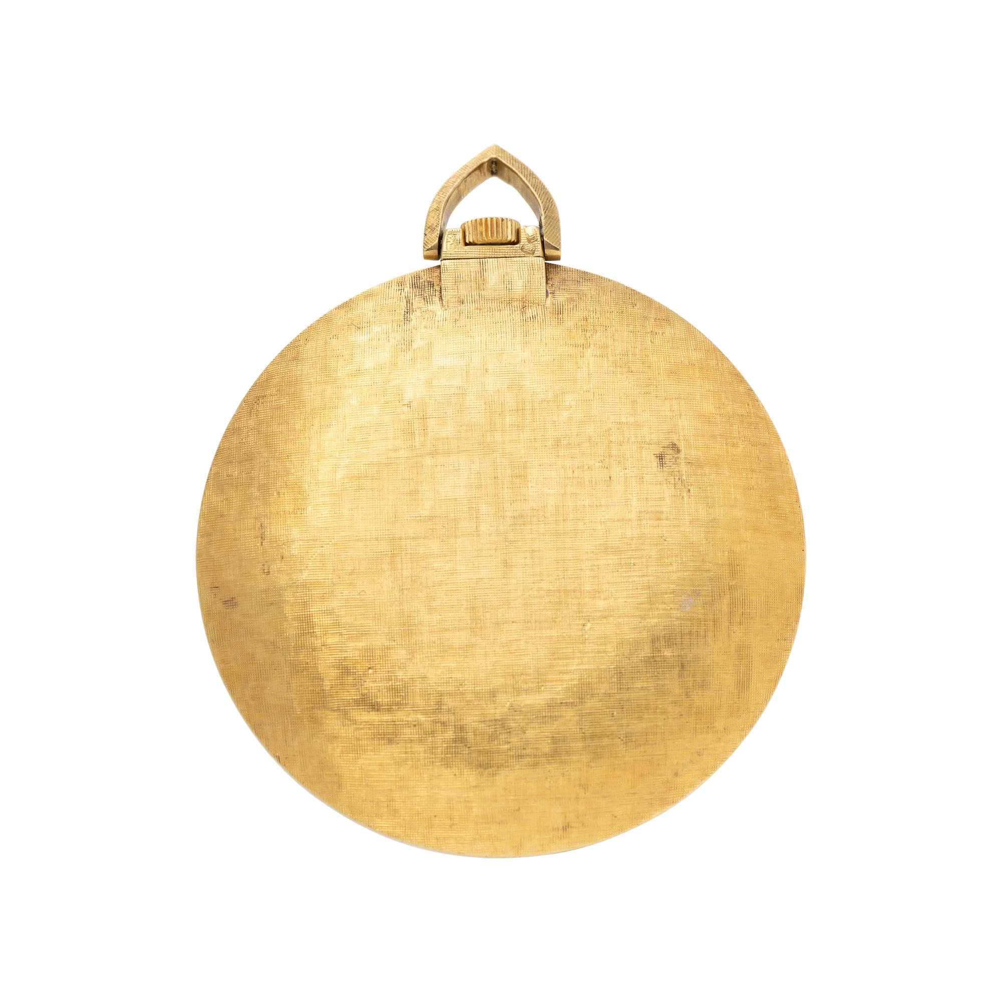 VACHERON & CONSTANTIN, 18K YELLOW GOLD OPEN FACE POCKET WATCH