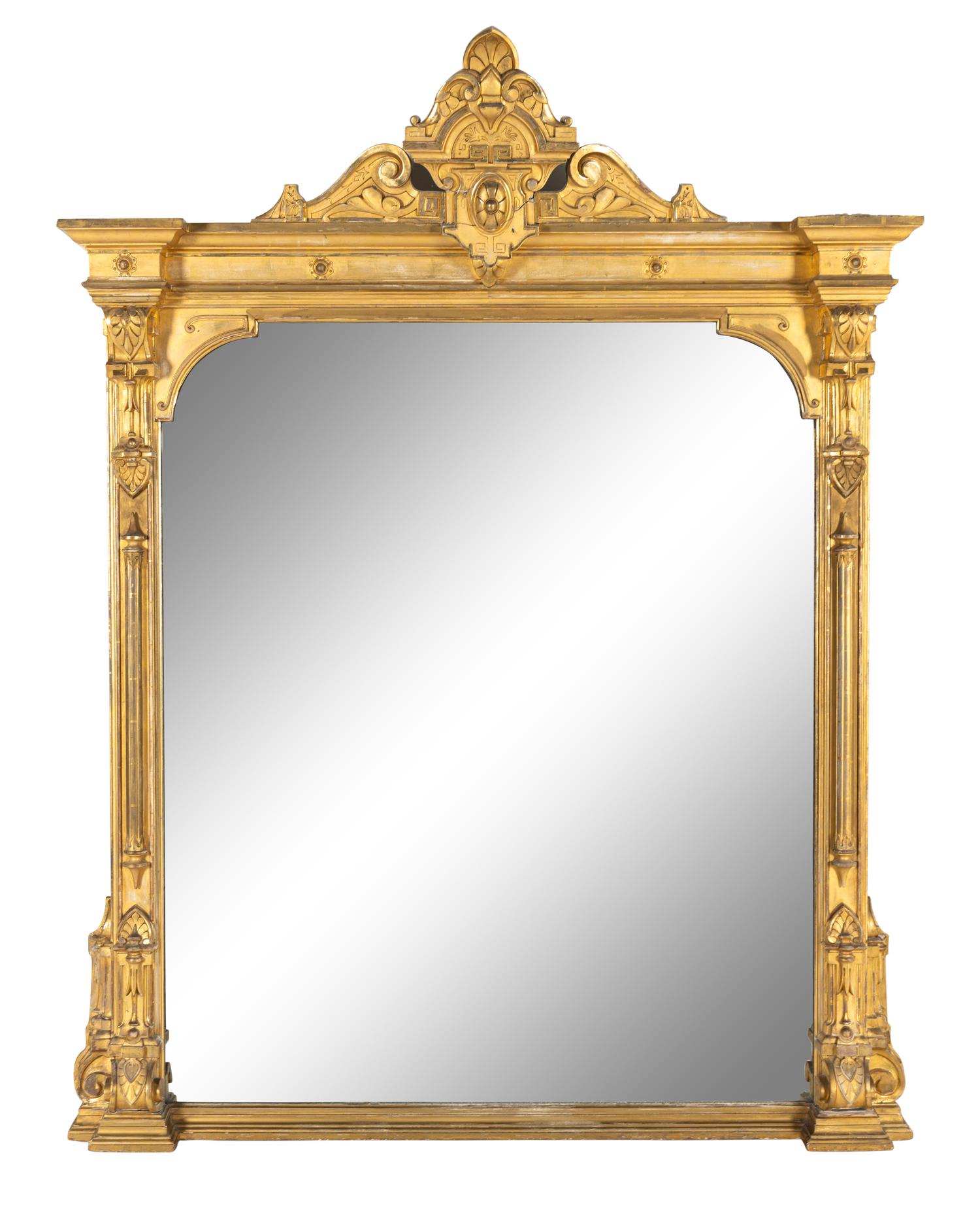 A Victorian Giltwood Mirror