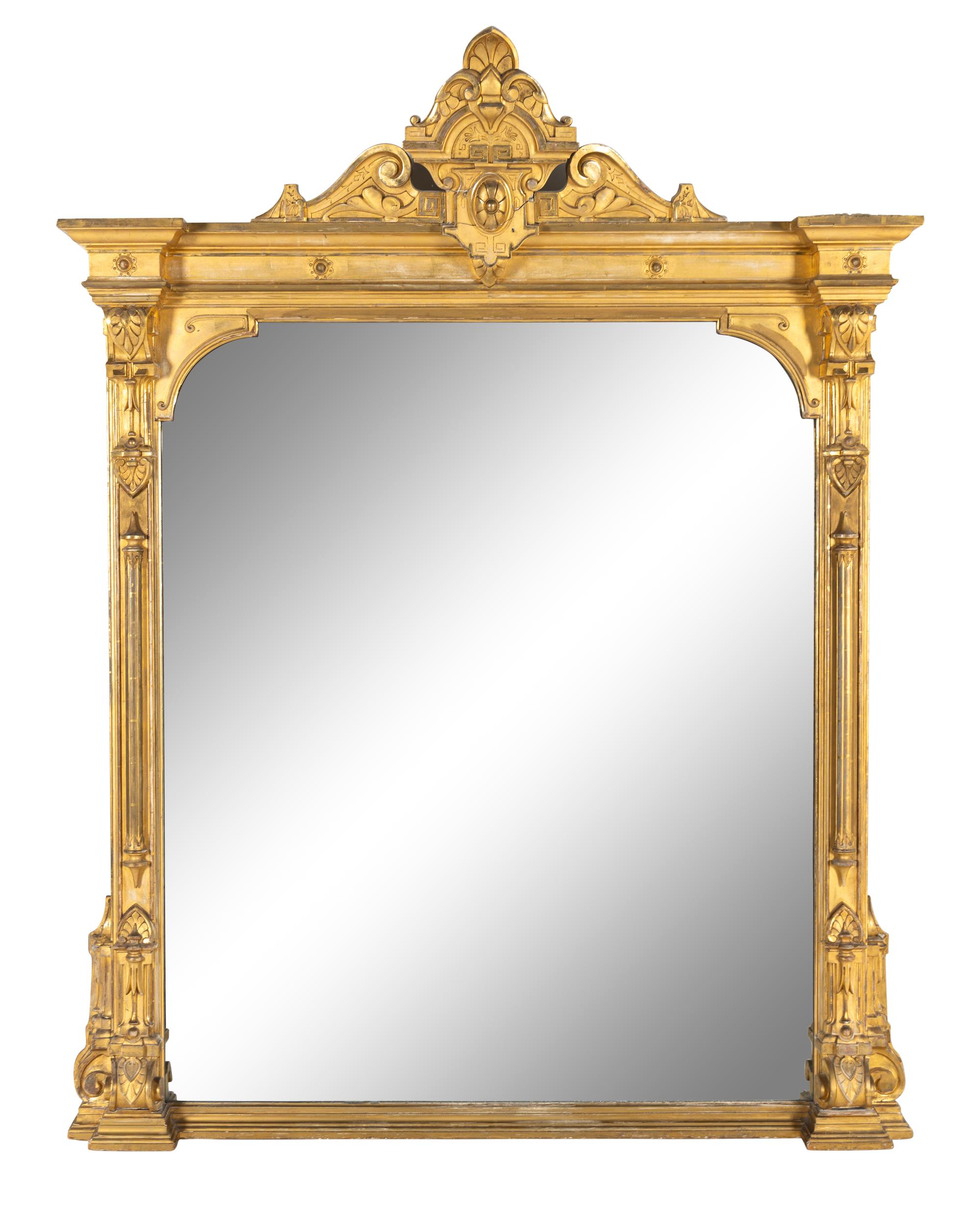A Victorian Giltwood Mirror