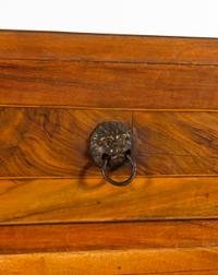 A Continental Burl Walnut Tabernacle Bureau