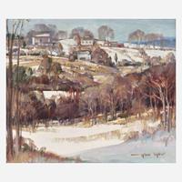 Arthur Meltzer (American, 1893–1989) The Valley in Winter