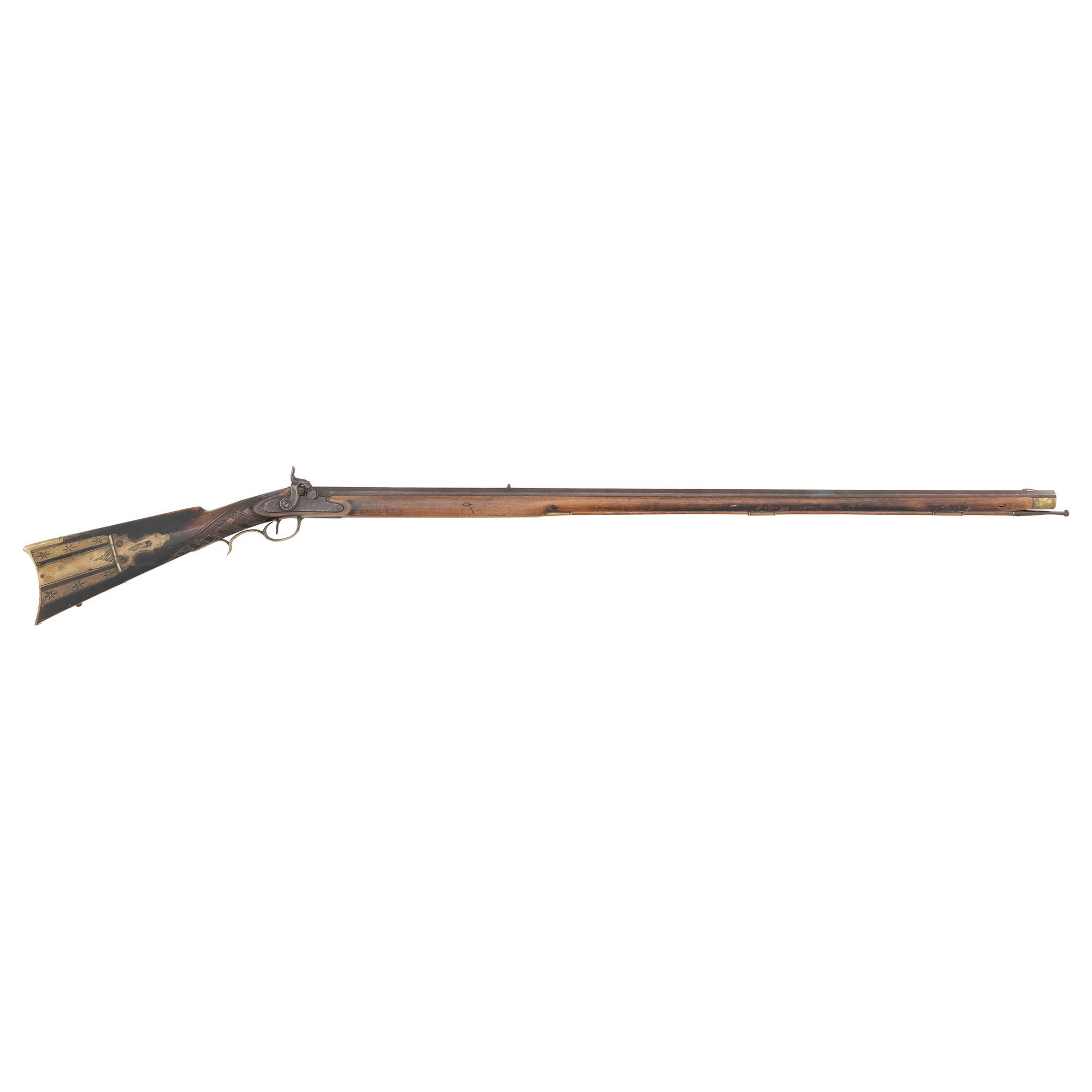 Percussion Indian Trade Rifle by A. Gumph