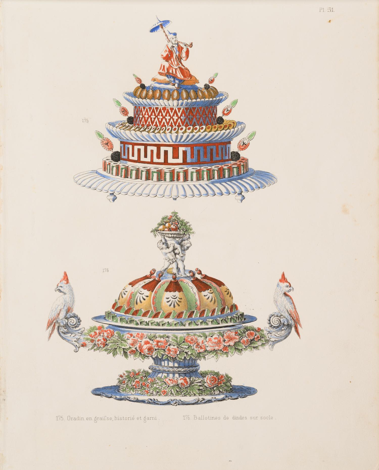 Nine French Lithographs
