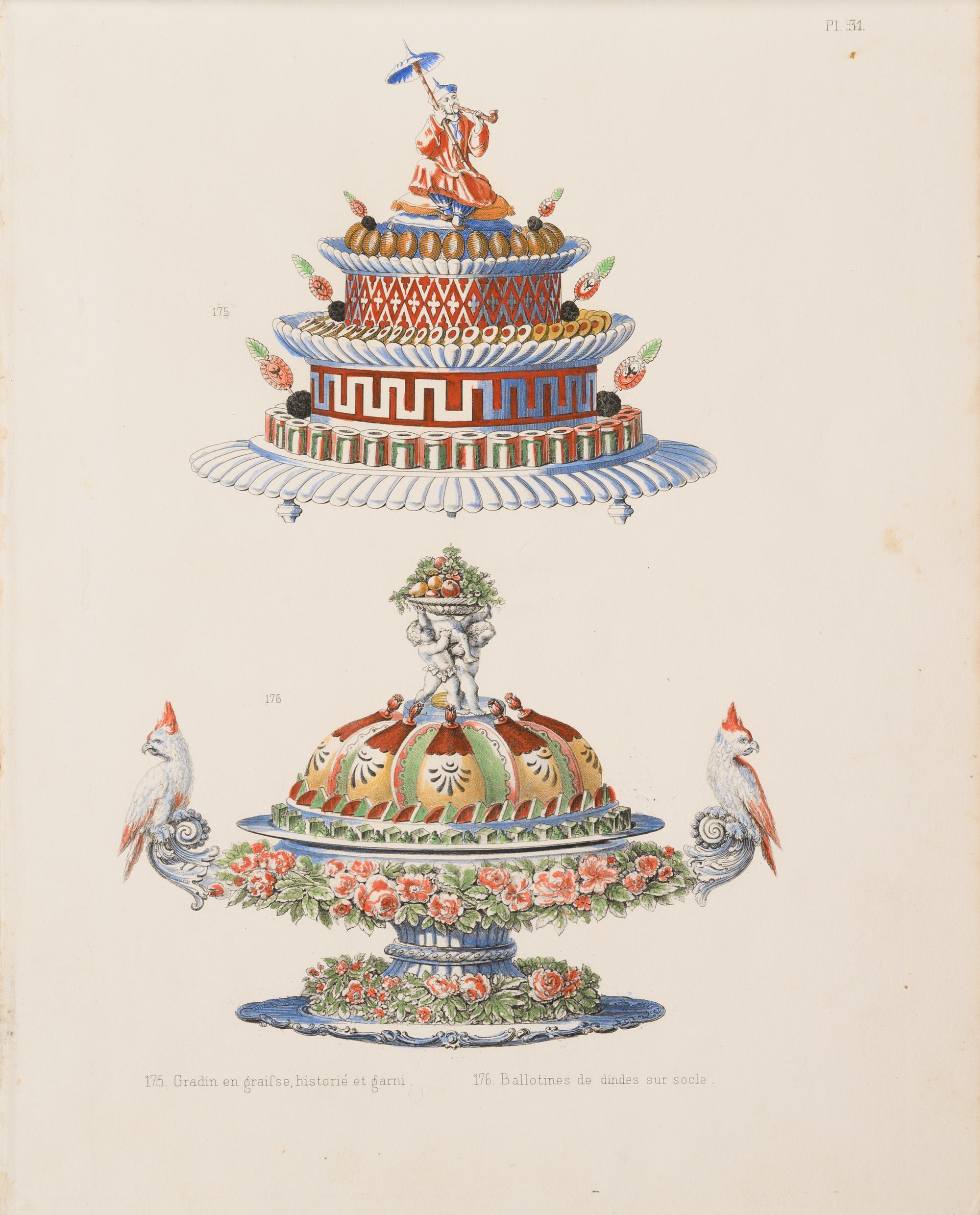 Nine French Lithographs