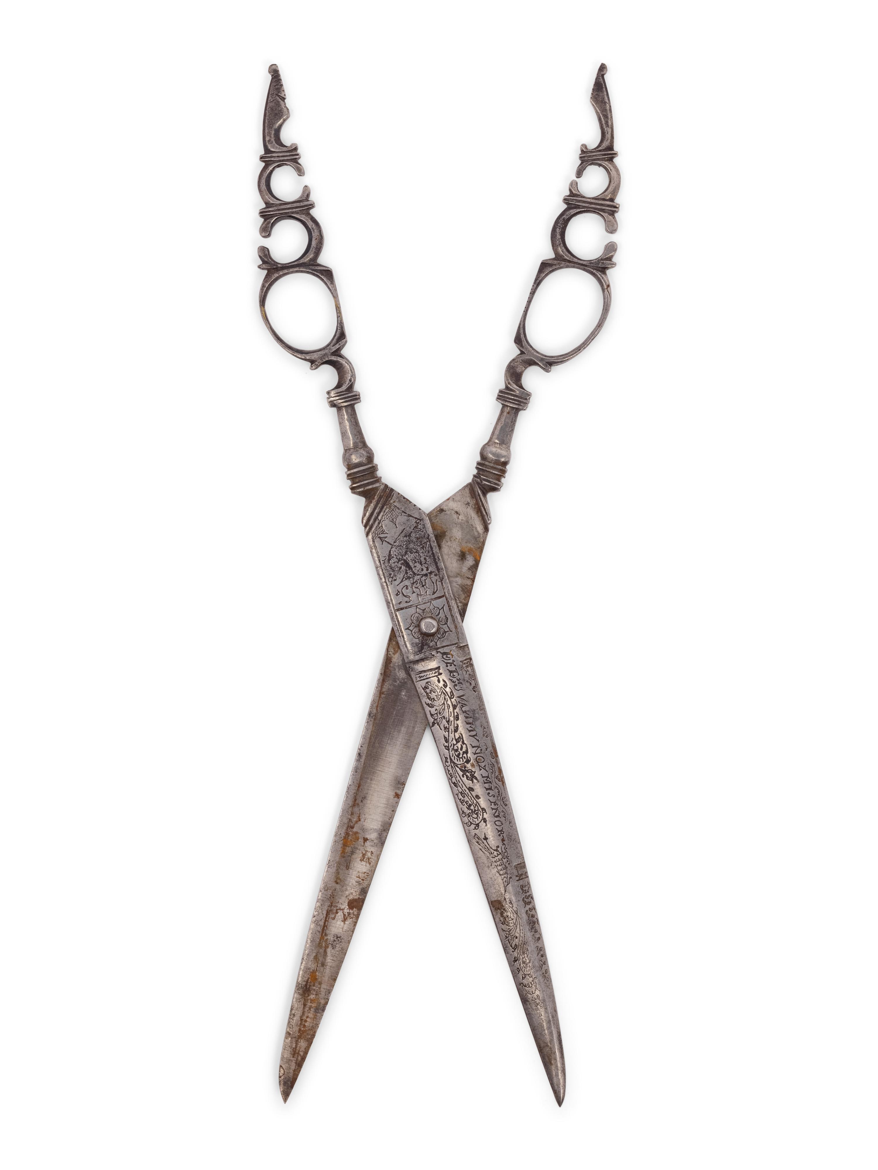Two Sets of Continental Steel Scissors