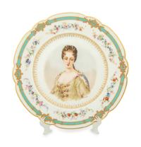 Three Sèvres Style Porcelain Portrait Plates — LATE 19TH/EARLY 20TH CENTURY