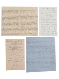[SLAVERY & ABOLITION] -- [COCKRAN, Francis S. (1814-1886)]. Archive of letters to Maryland abolitionist and Underground Railroad supporter, comprising: