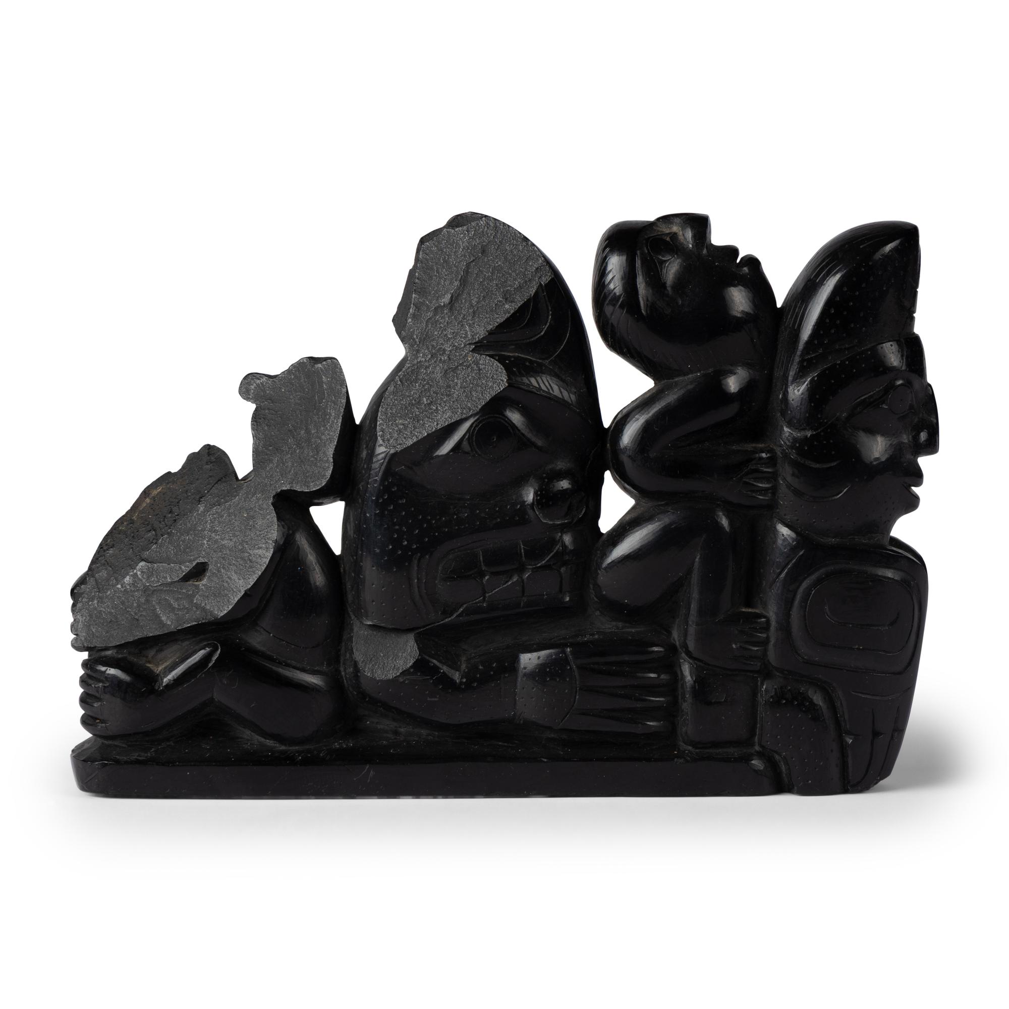 Northwest Coast Argilite Carving