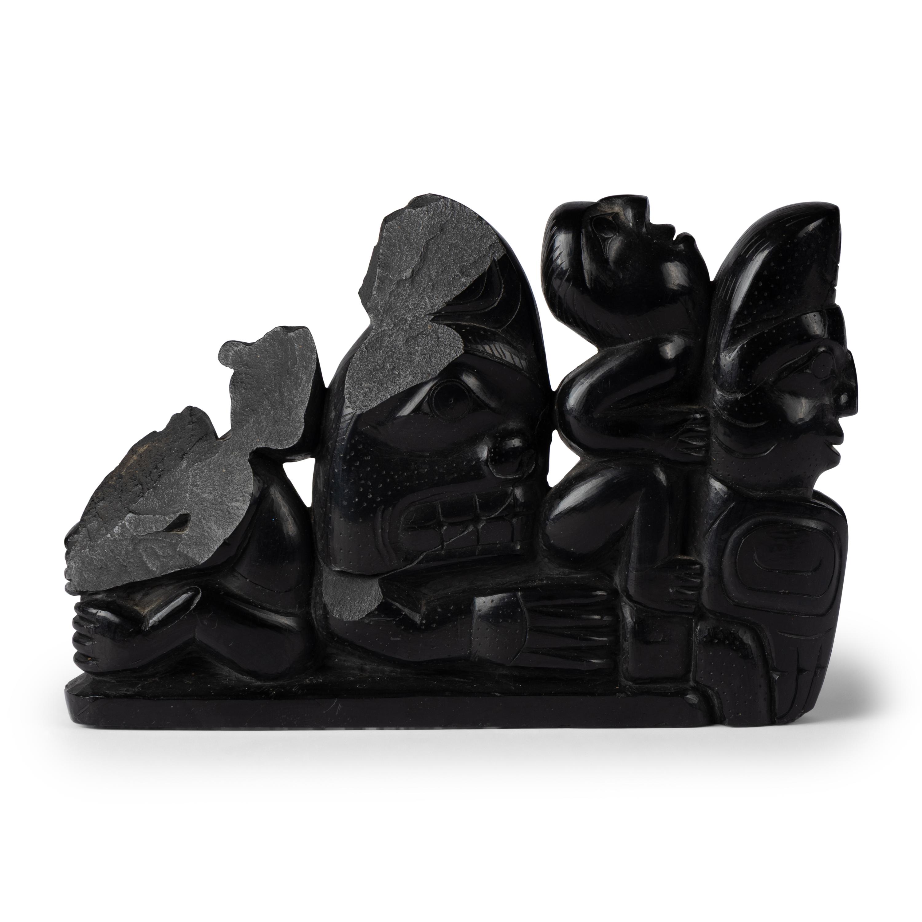 Northwest Coast Argilite Carving