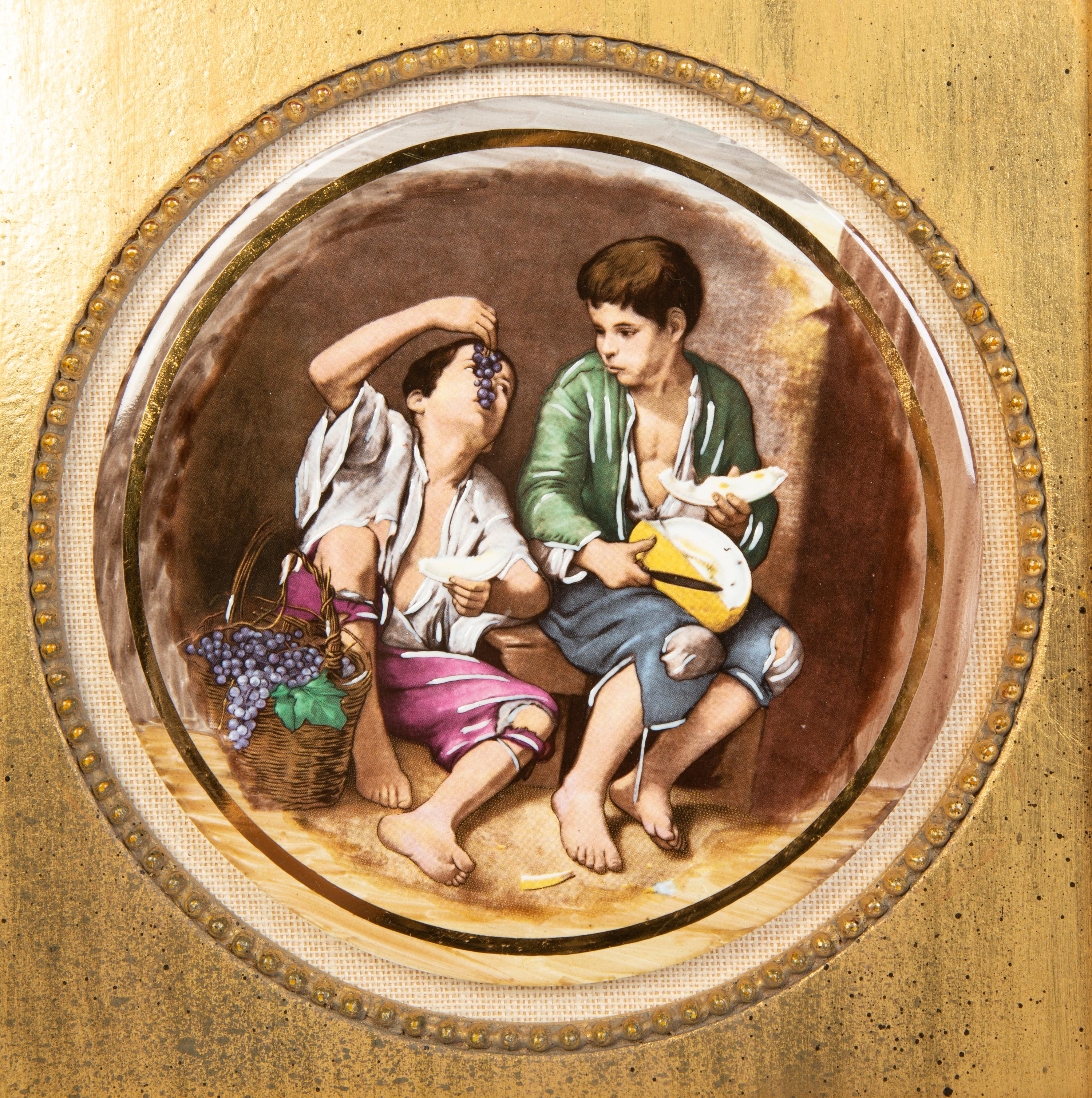 A Pair of Limoges Porcelain Plaques