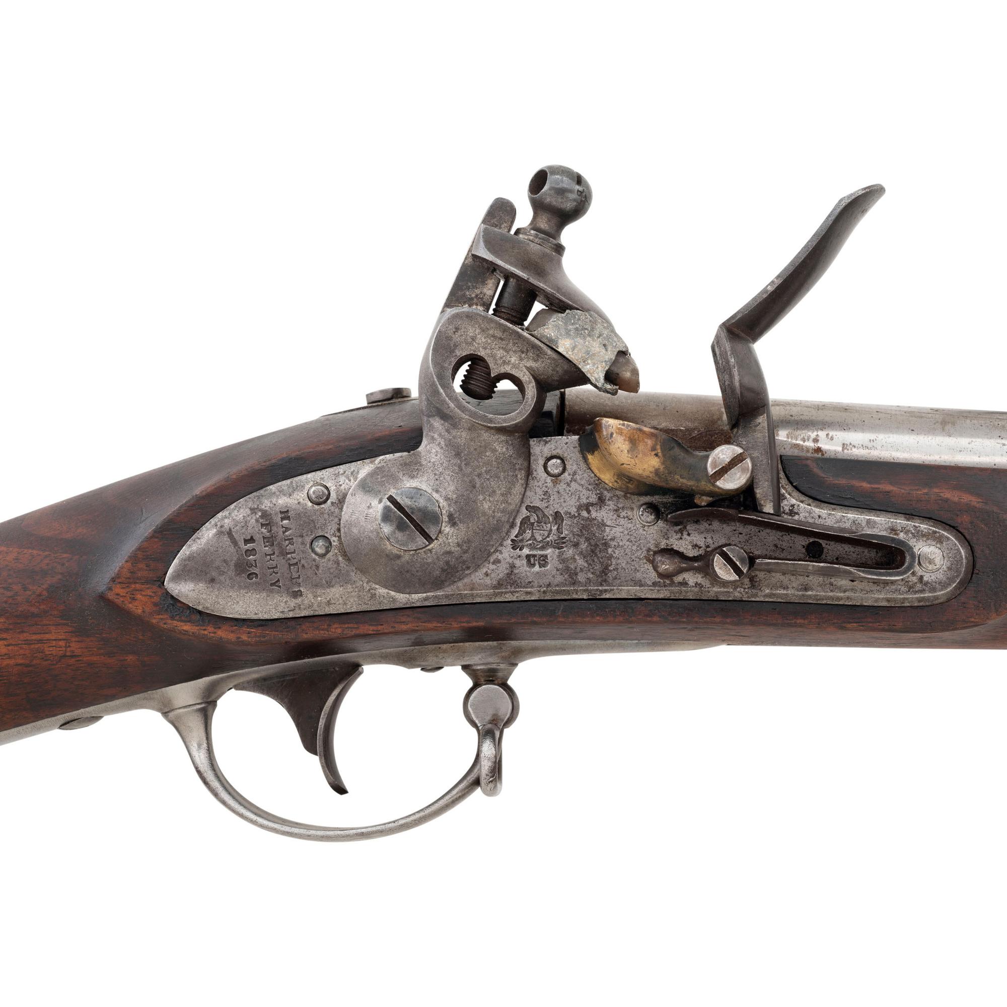 High Quality Composite Re-Conversion of a U.S. Model 1828 (1816 Type III) Flintlock Musket