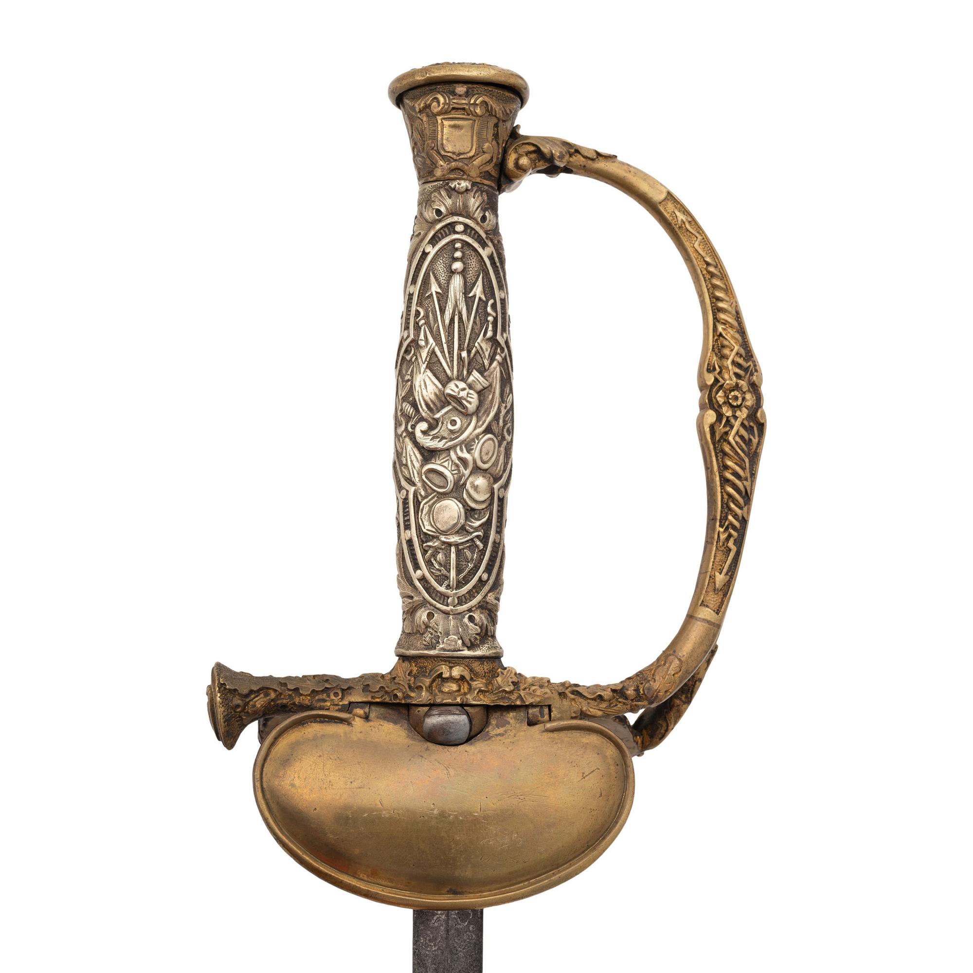The US Model 1850 Staff & Field Officers Sword & the Model 1860 Staff & Field Officers Sword of Major, later General Gustavus Sniper - 101st NYV and later 185th NYV