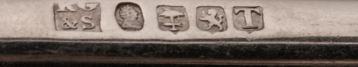 A Pair of Scottish William IV Silver Serving Spoons