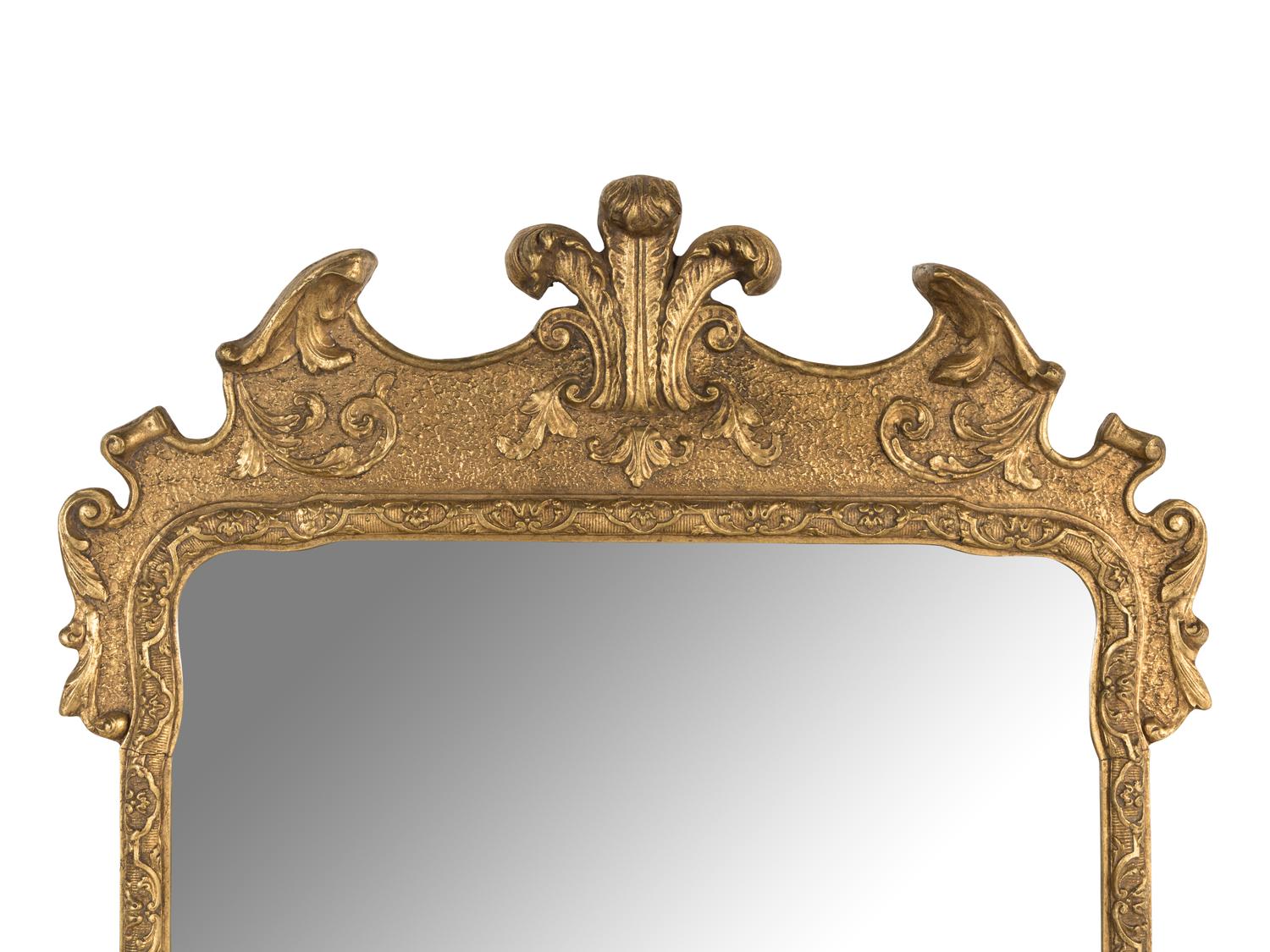 A Georgian Style Giltwood Mirror