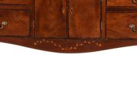 A Fine Federal Leafy-Vine Inlaid Mahogany Diminutive Sideboard