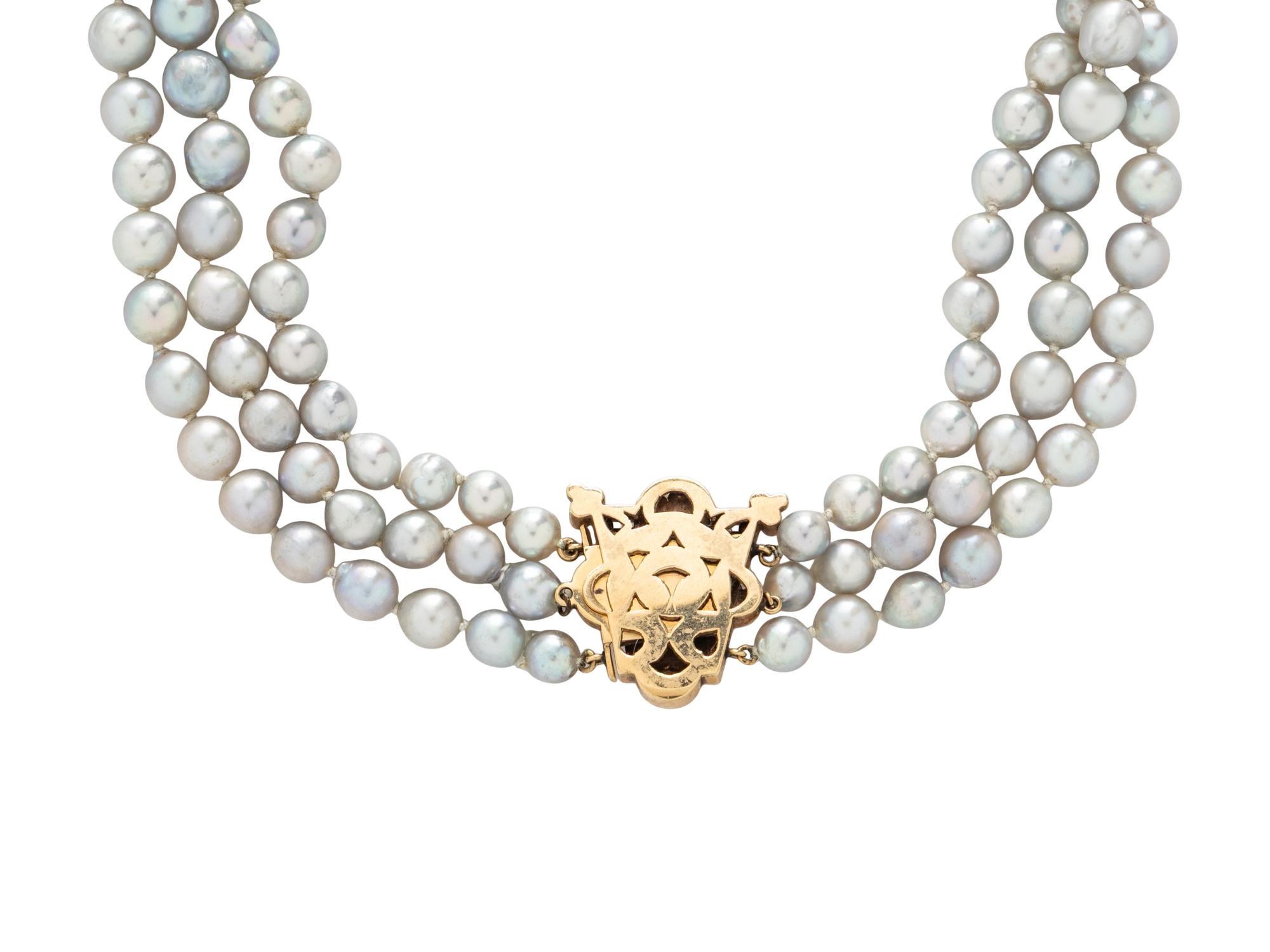 CULTURED PEARL NECKLACE
