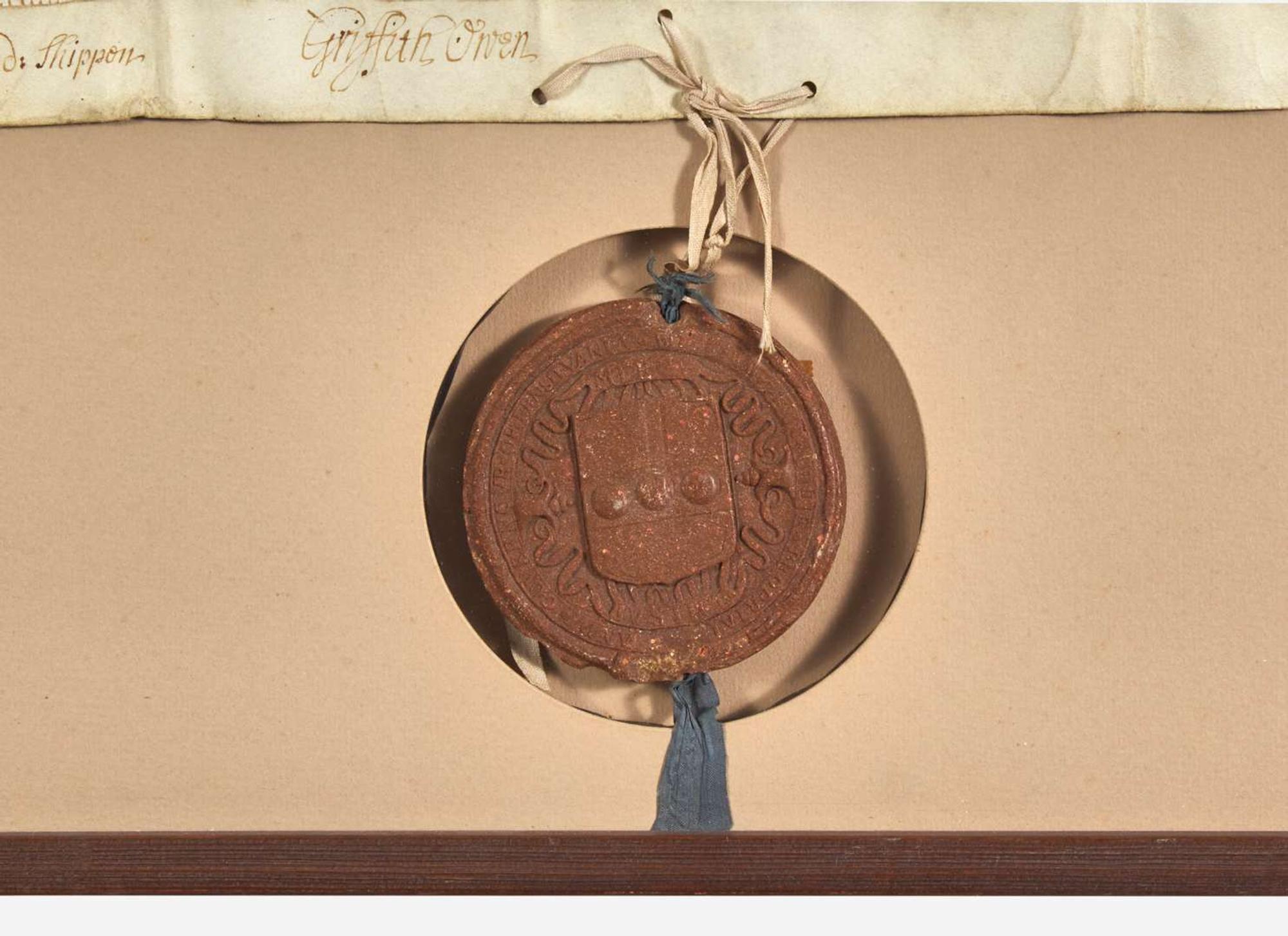 [Philadelphia & Pennsylvania] Logan, James, et al.: Signed Land Patent