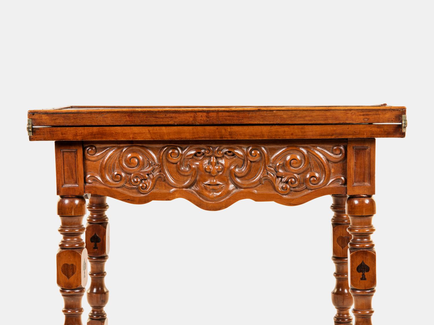 Fold-Over Card Table