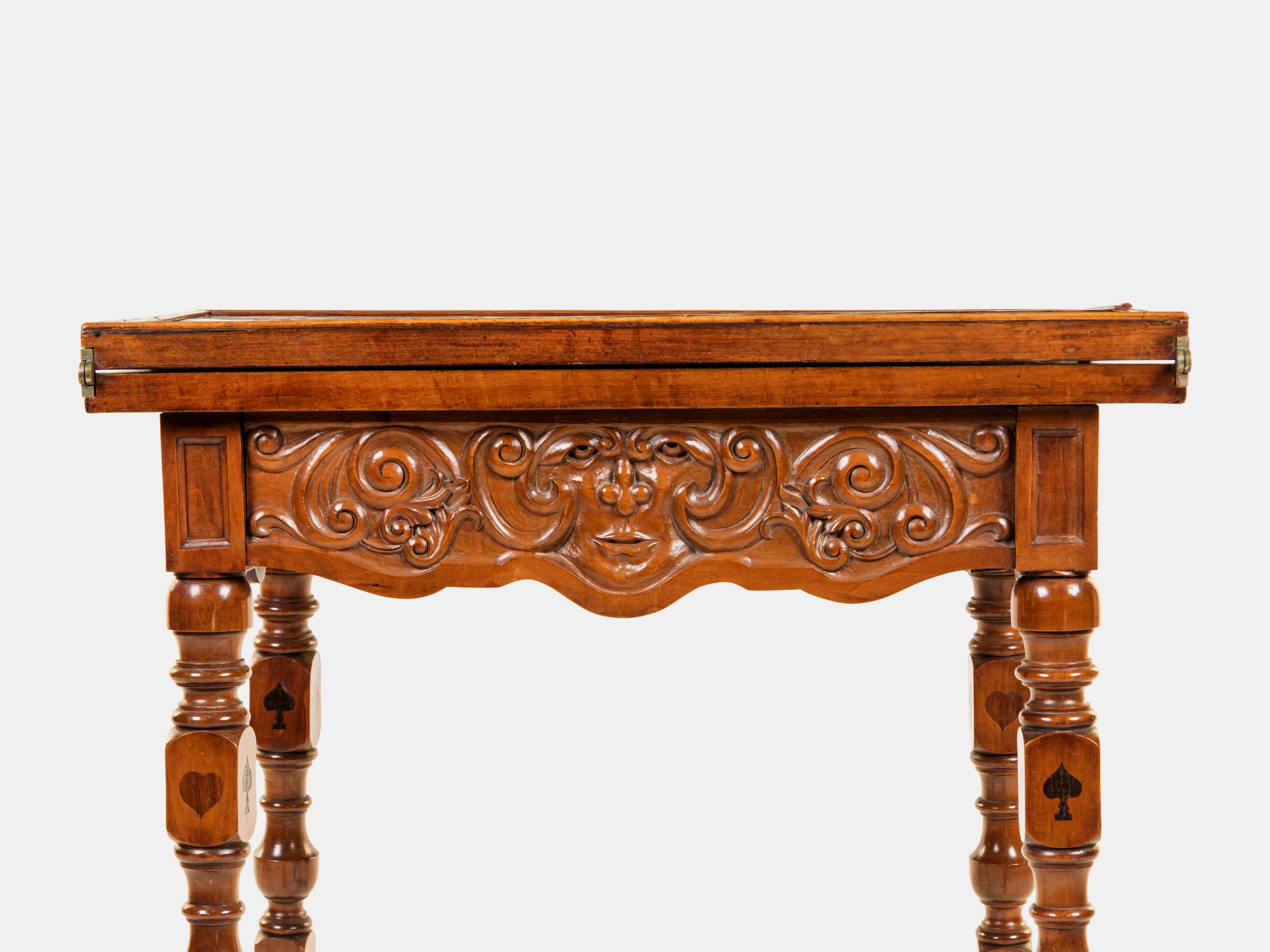 Fold-Over Card Table