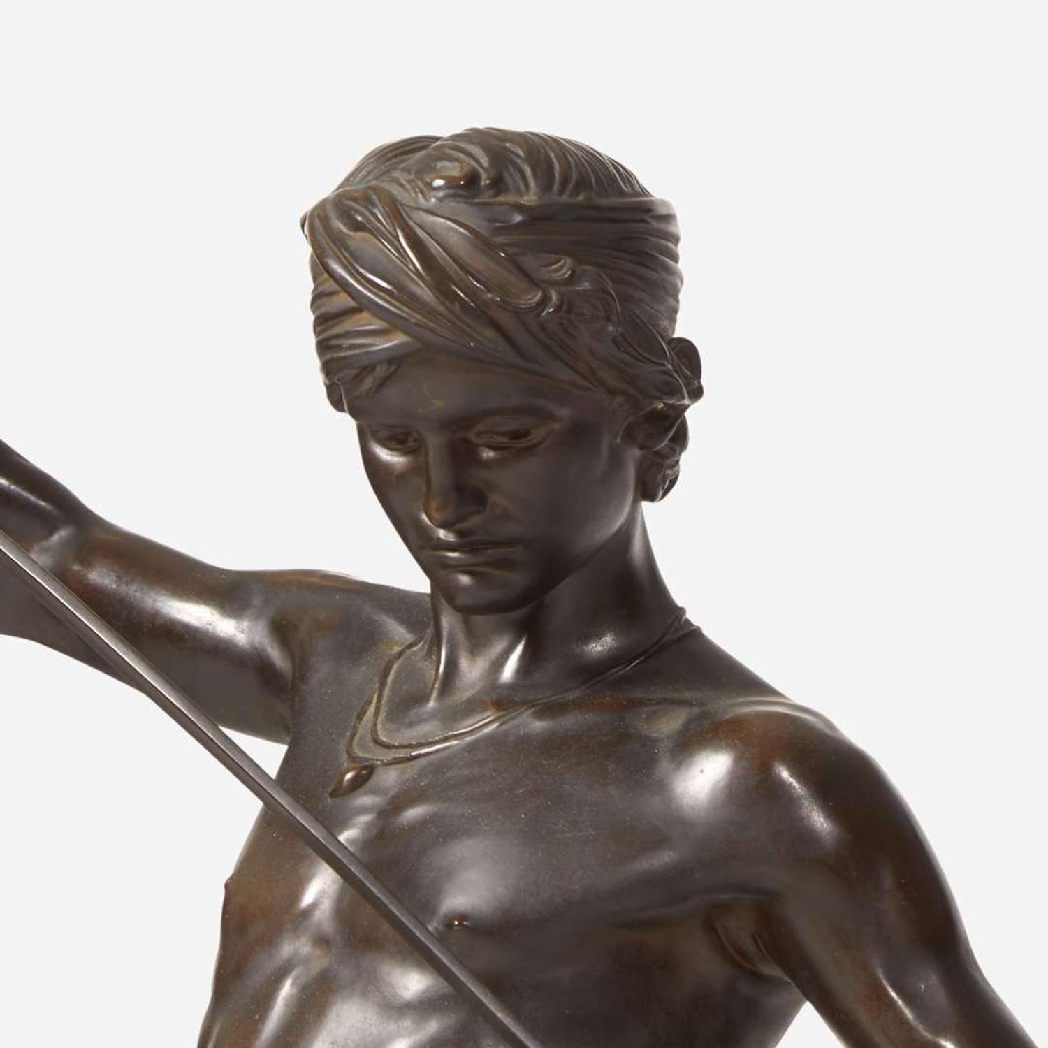 Marius Jean Antonin Mercié (French, 1845–1916) David Vainqueur