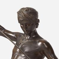 Marius Jean Antonin Mercié (French, 1845–1916) David Vainqueur
