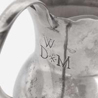A silver cream pot Hezekiah Silliman (1738-1804), New Haven, CT, circa 1760
