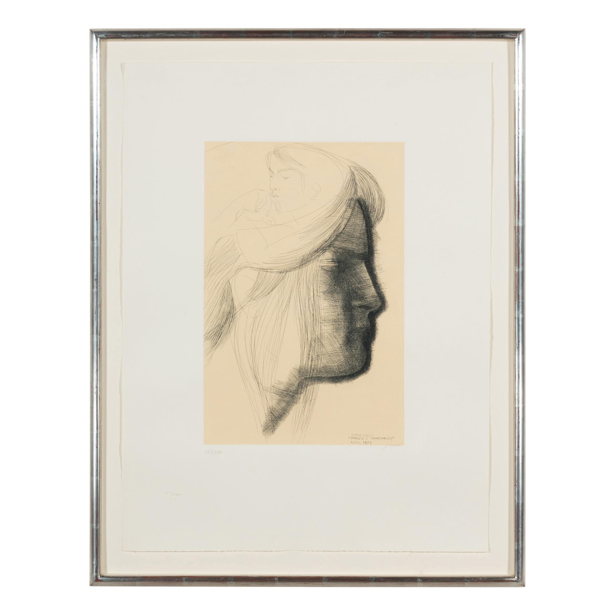 Various Artists (20th century) Omaggio a Michelangelo (complete portfolio of thirteen) , 1975