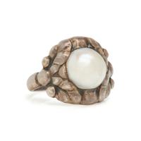 GEORG JENSEN, SILVER AND CULTURED PEARL JEWELRY SUITE