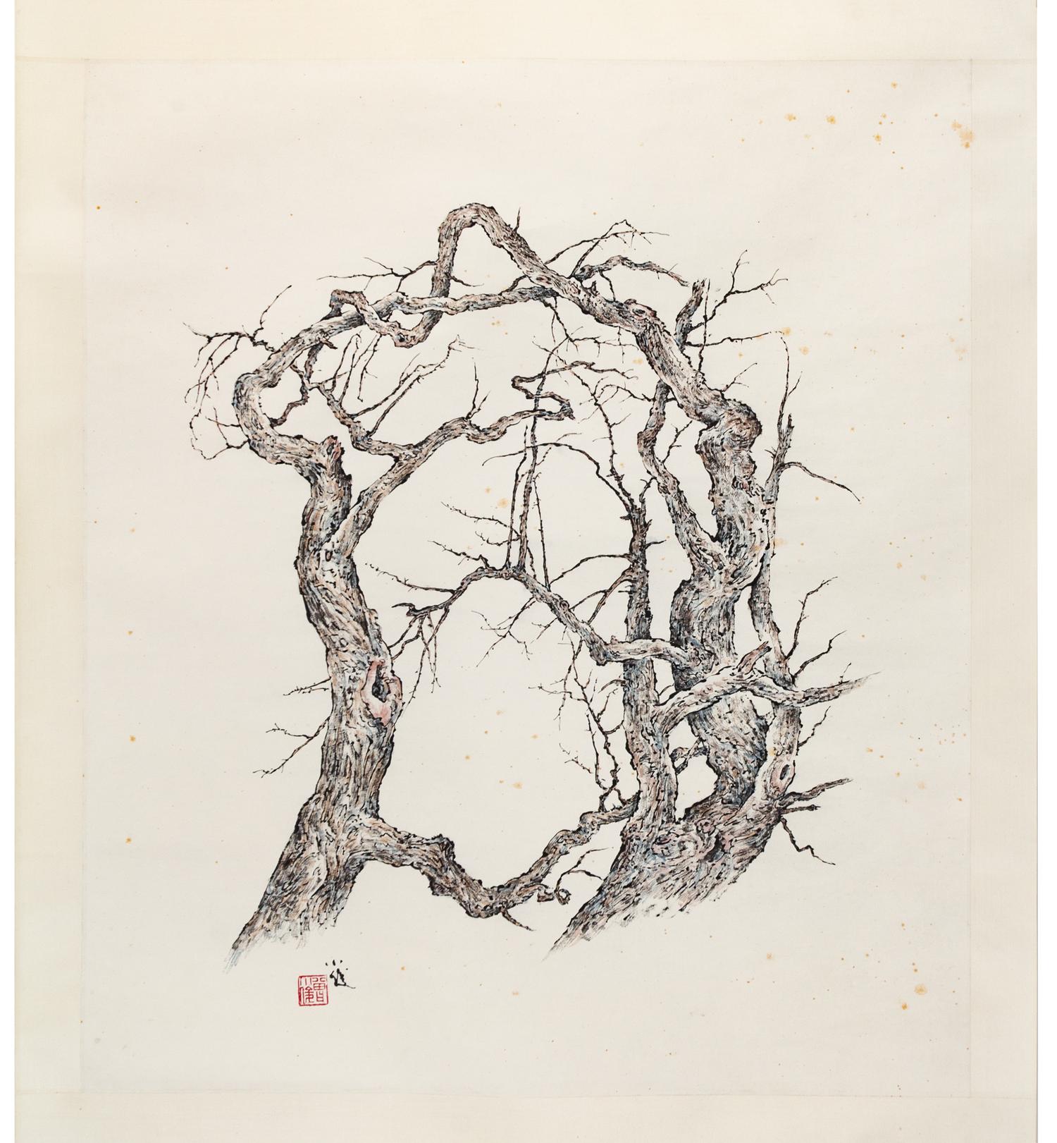 Zeng Xiaojun, (Chinese, b. 1954), Tree