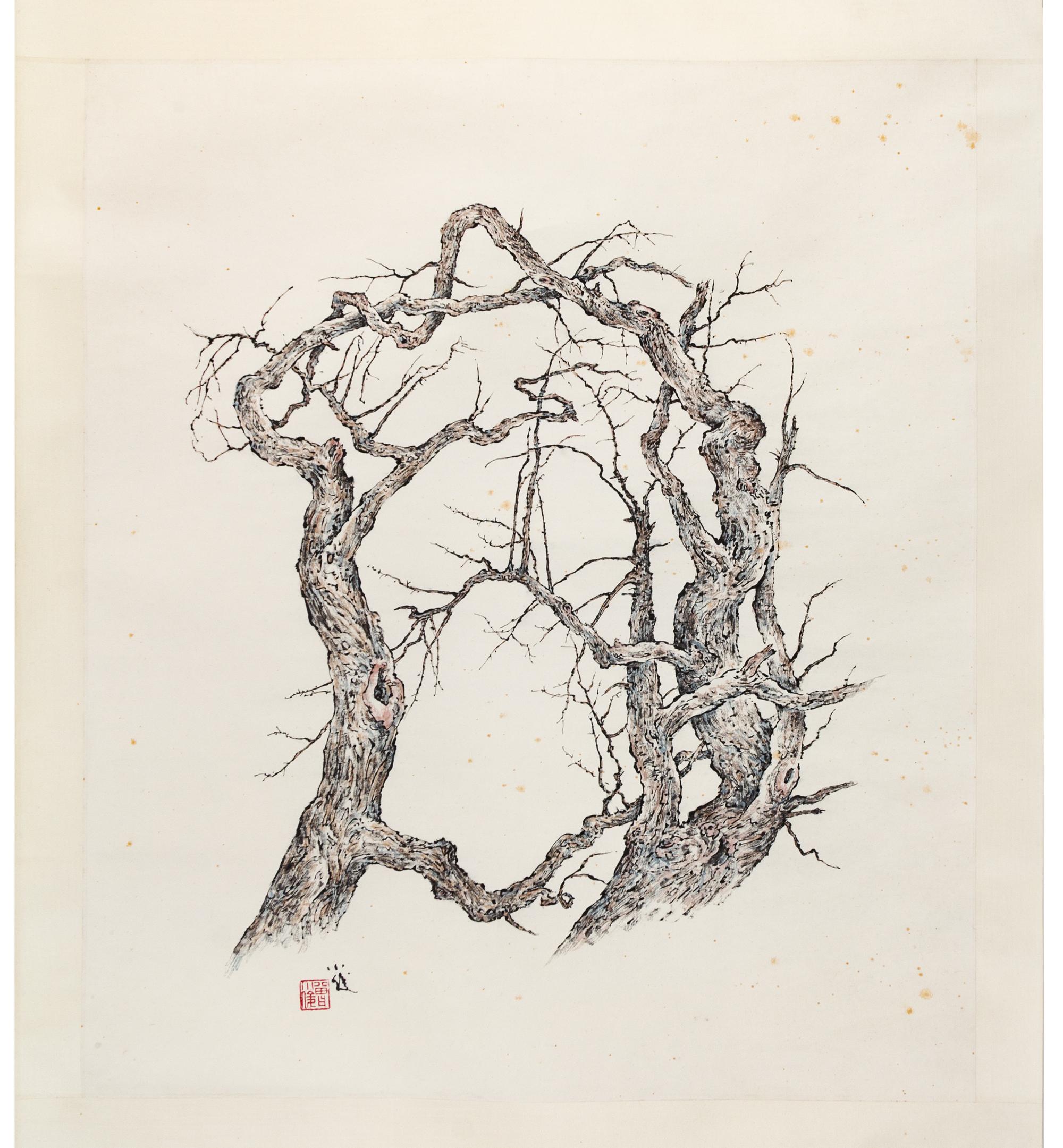 Zeng Xiaojun, (Chinese, b. 1954), Tree