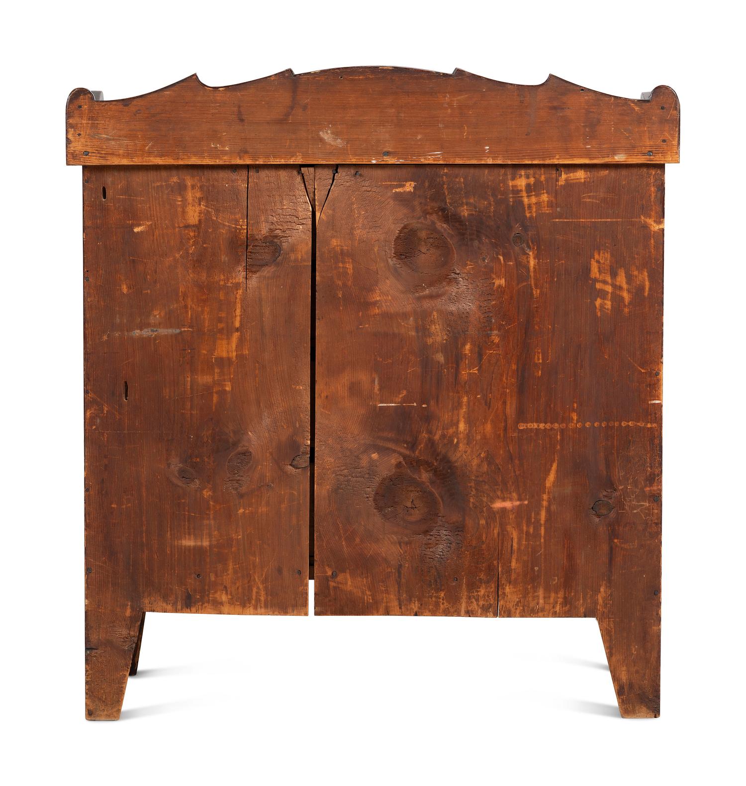 A Classical Grain Painted Pine Chest of Drawers