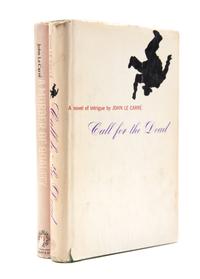 LE CARRE, JOHN. Two first US editions: Call for the Dead, NY, 1962, and A Murder of Quality, NY, 1962.