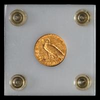 An 1928 Indian Head $2.50 Gold Coin