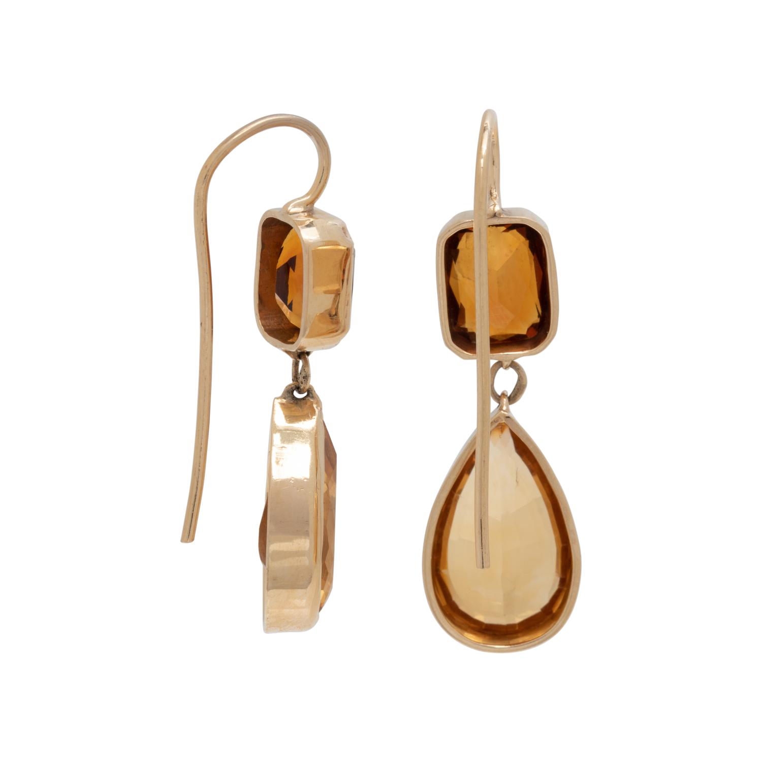 CITRINE EARRINGS