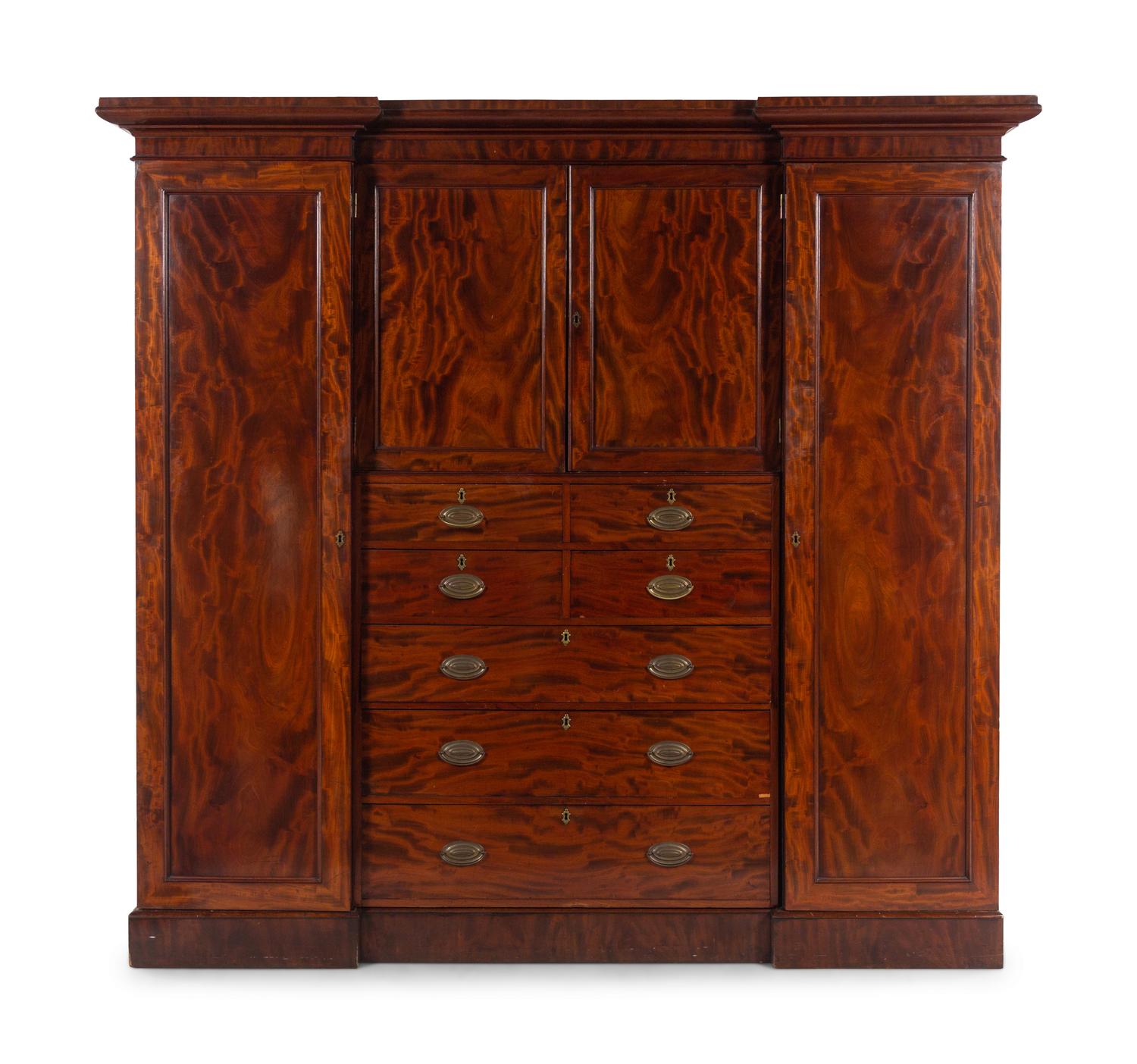 A William IV Mahogany Cabinet
