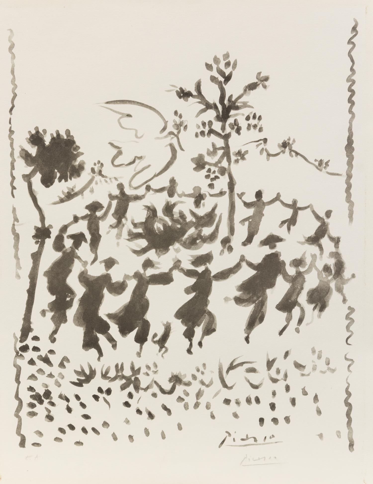 Pablo Picasso, (Spanish, 1881-1973), Vive la Paix, 1954