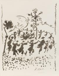 Pablo Picasso, (Spanish, 1881-1973), Vive la Paix, 1954