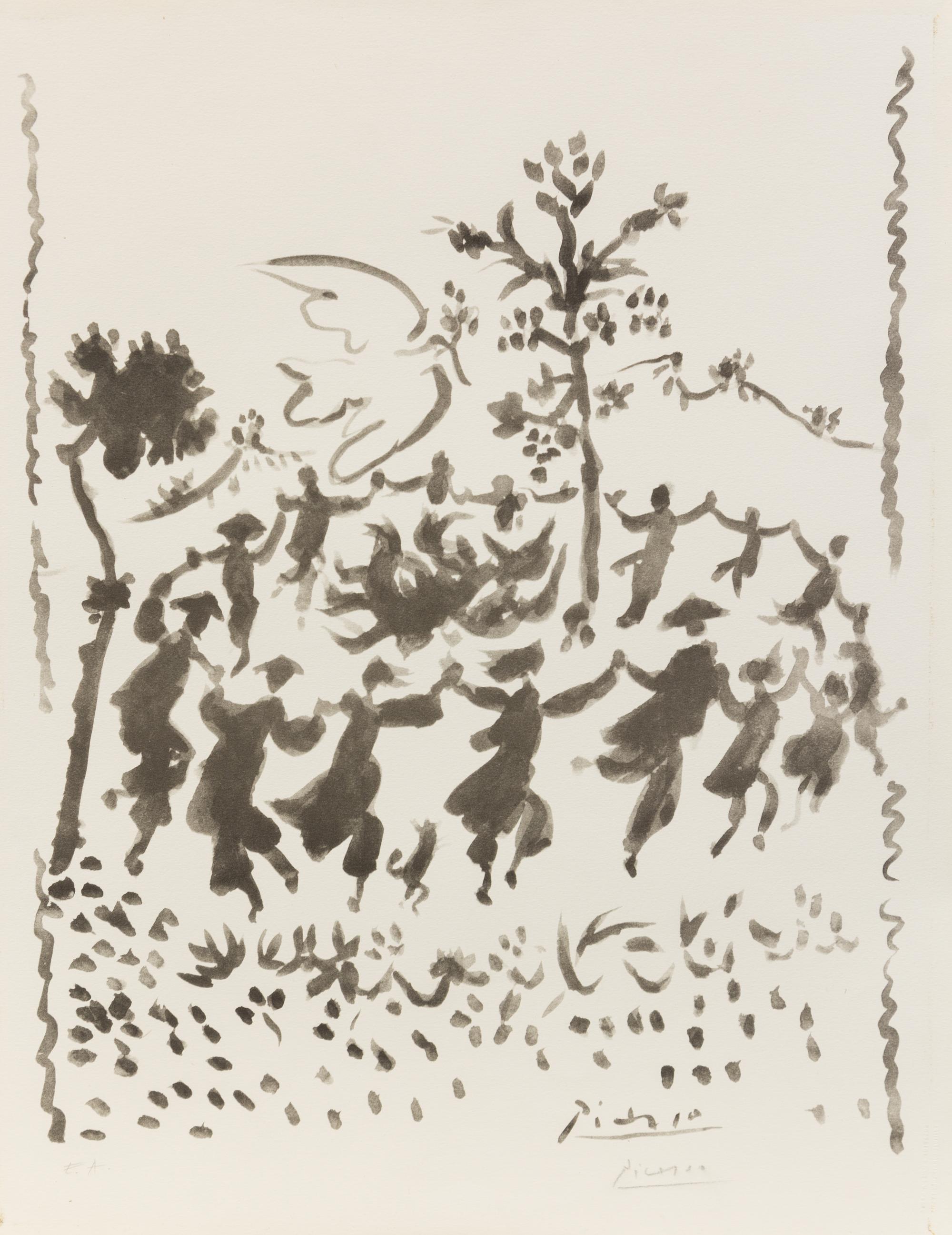Pablo Picasso, (Spanish, 1881-1973), Vive la Paix, 1954