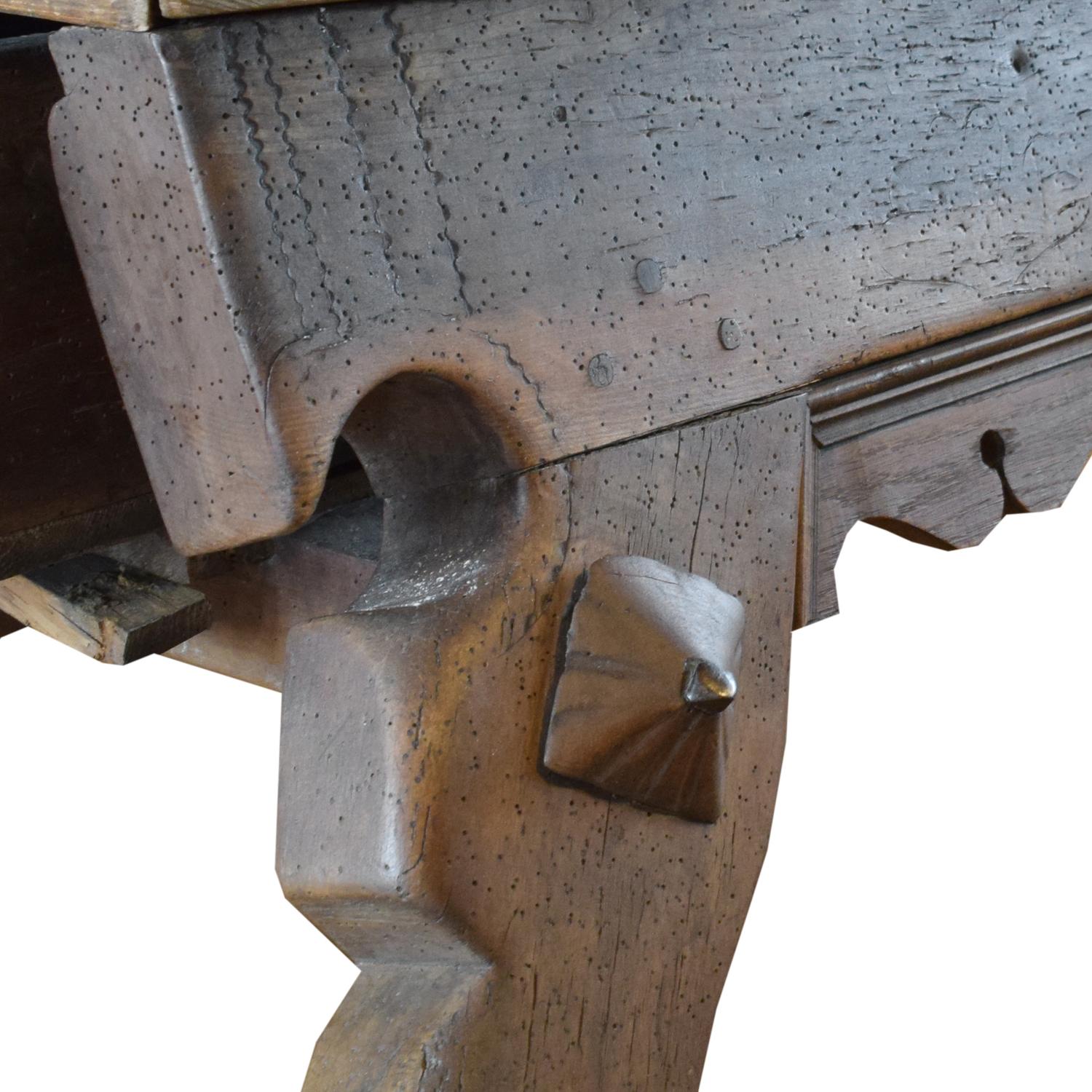 A Bavarian Jogl Table 51.5" W x 49" D x 30.5" H — Germany, 19th Century