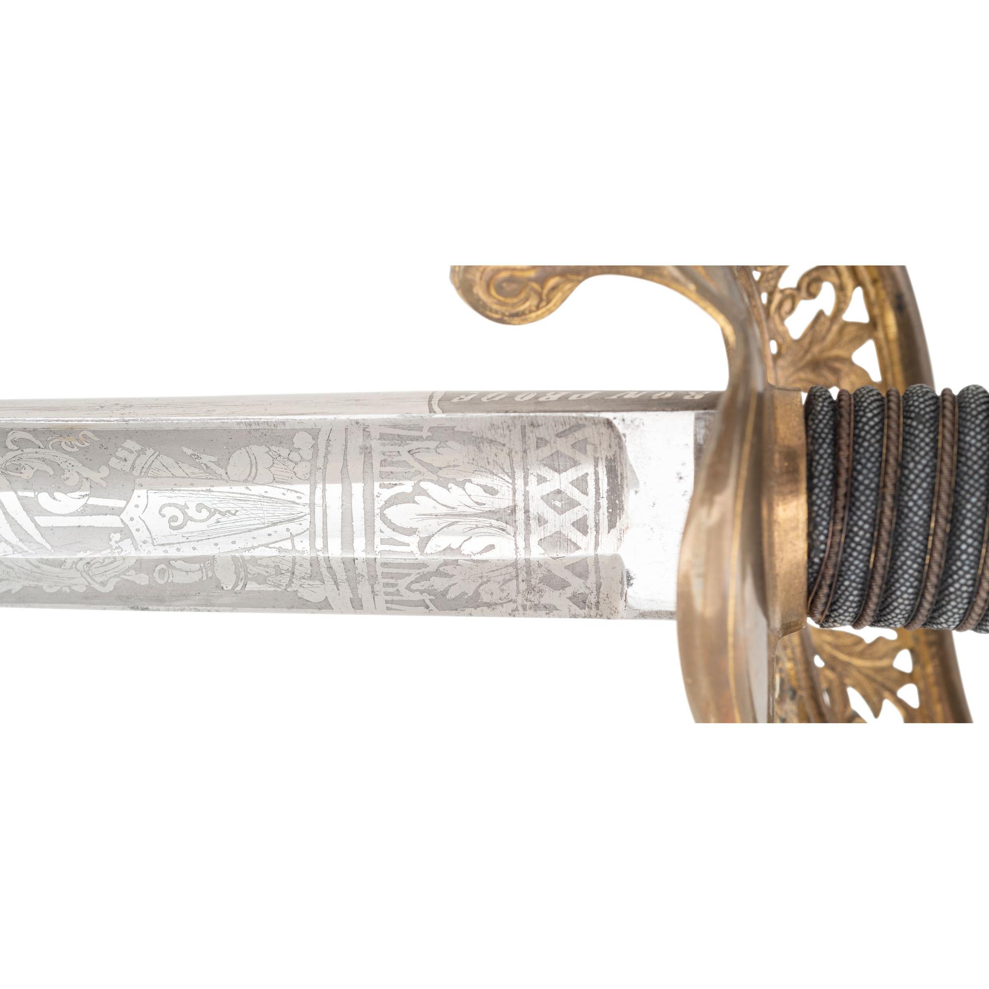 US Model 1850 Staff & Field Officers Sword by Horstmann