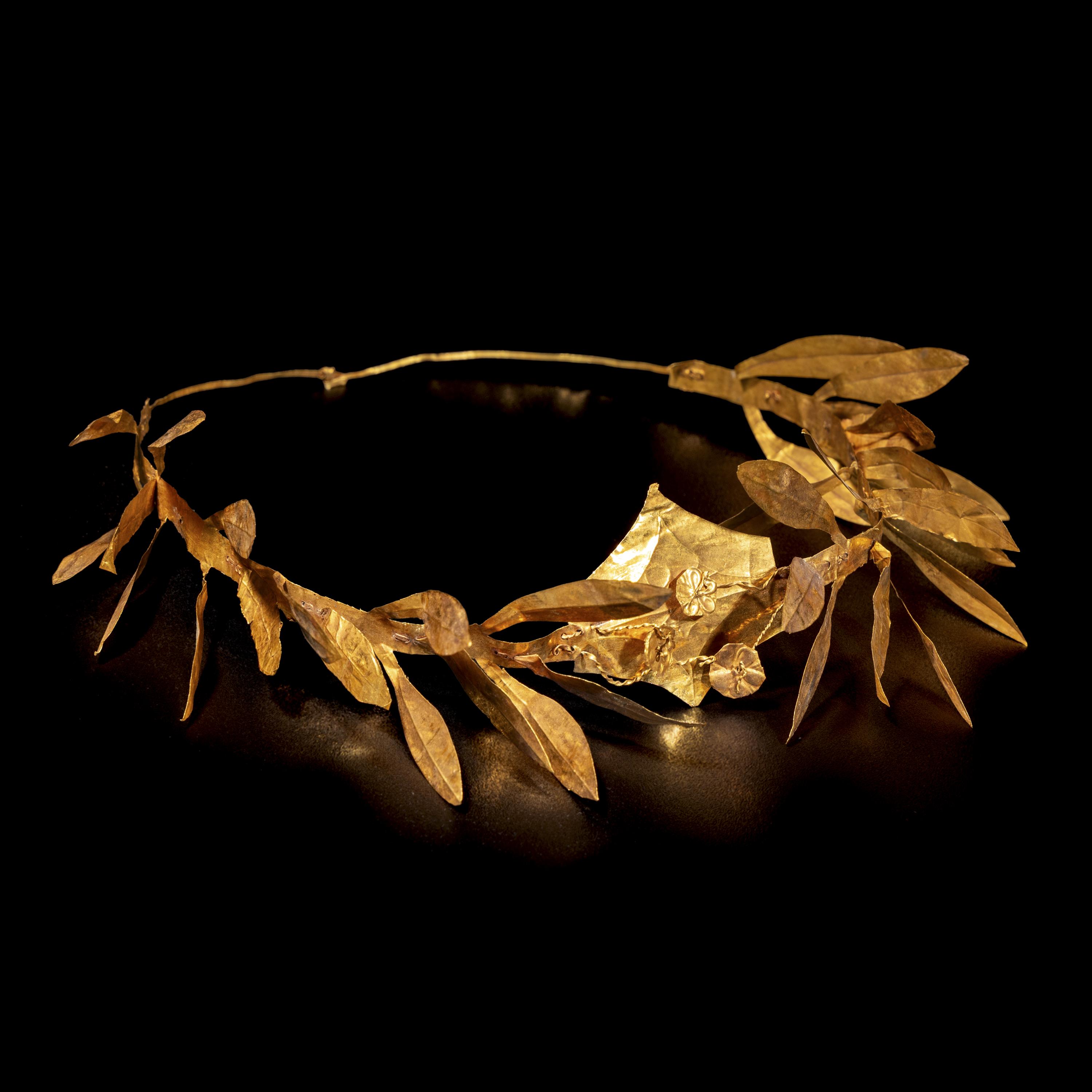 A Greek Gold Wreath