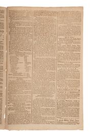 [American Revolution] Independent Chronicle and Universal Advertiser, November 22, 1781.