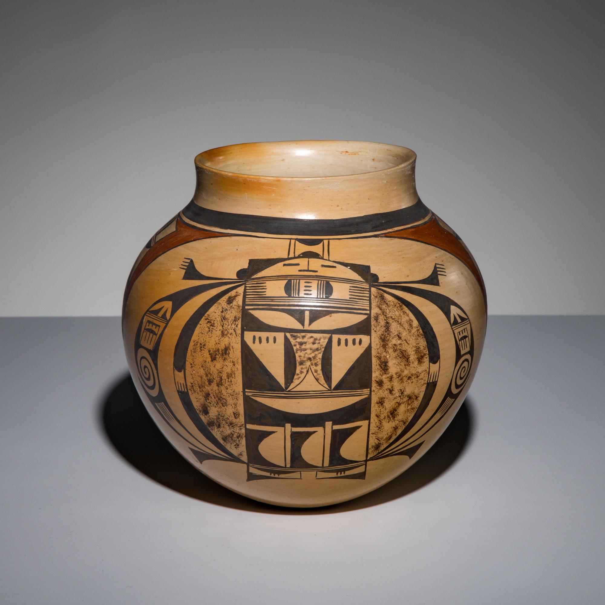 Dextra Quotskuyva Nampeyo (Hopi-Tewa, 1928-2019) — Polychrome Pottery Jar