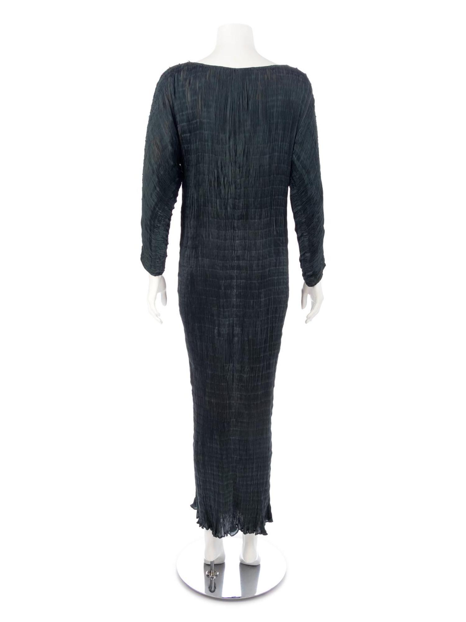 Venetia Studium Silk Pleated Dress, 1984-90s